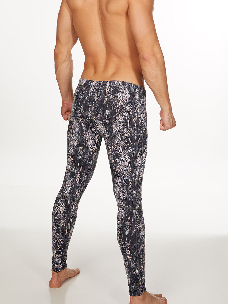 Men's Snakeskin Leggings