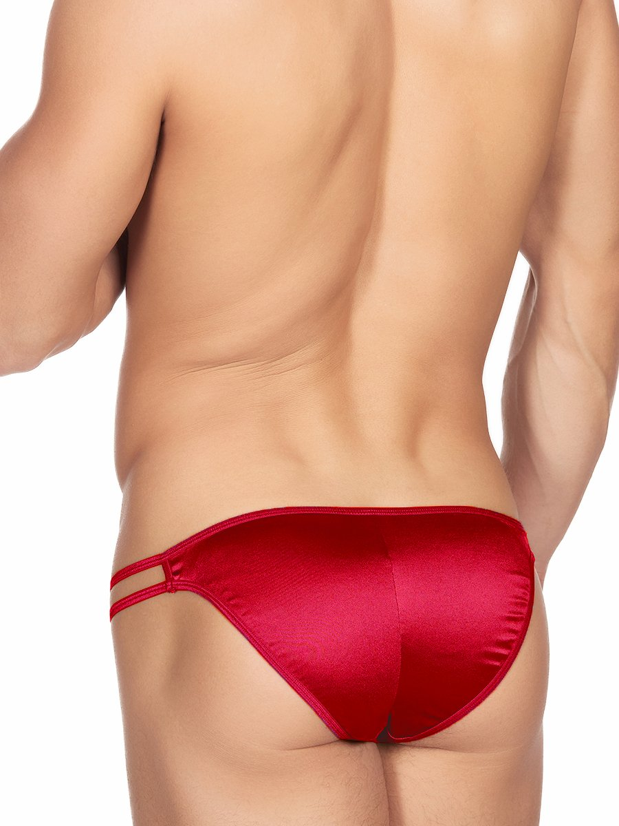 Sleek Satin Rosebud Panty