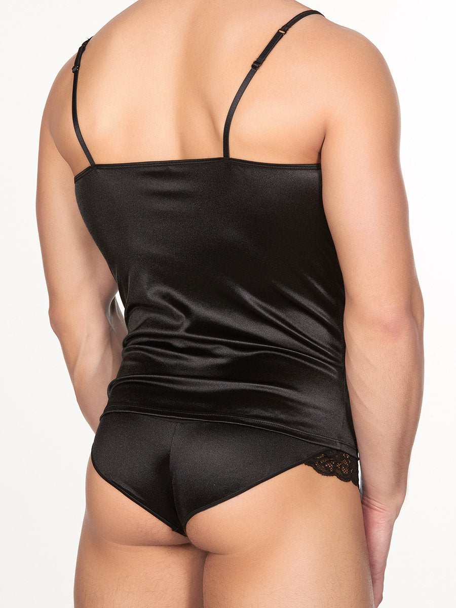 New Satin Designer Camisole for Men
