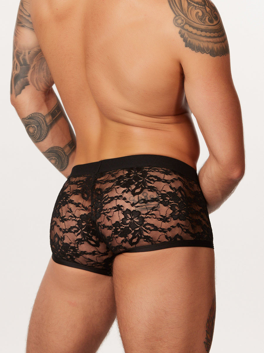 Men's lace boxer