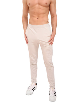 men's grey organic cotton lounge pants - Body Aware