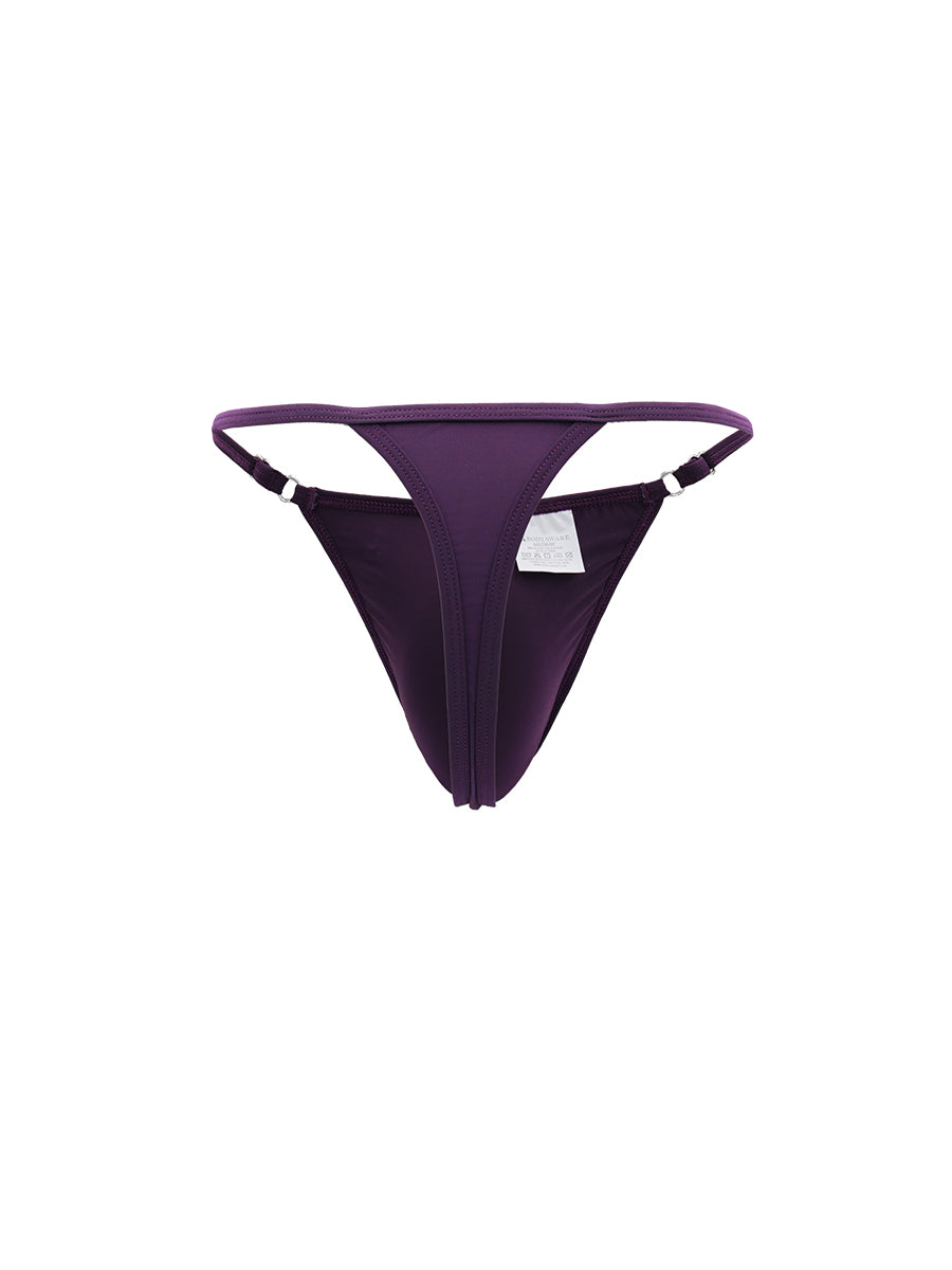 Plum Glow Thong - Sexy Men's Underwear - Body Aware Plum Glow Thong - Sexy Men's Underwear - Body Aware