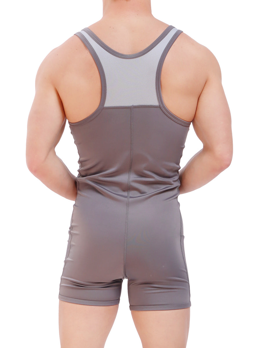 Adult Men's White Bodysuit main image 0