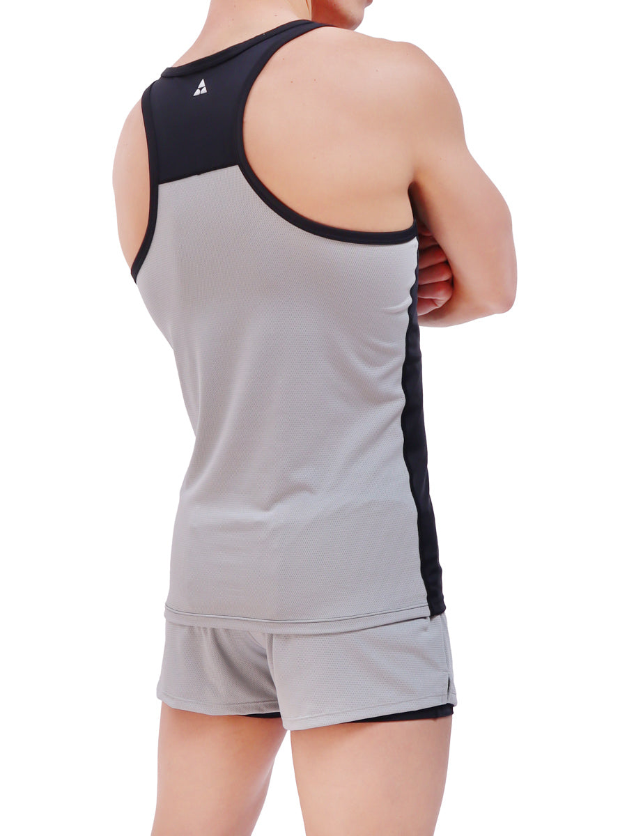 men's black sports tank top - Body Aware