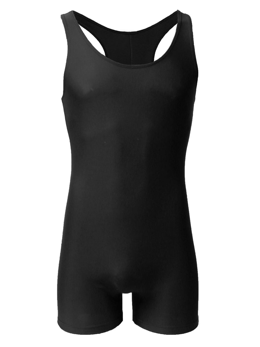 Men's Black Unisuit - Sexy Athleticwear For Men - Body Aware