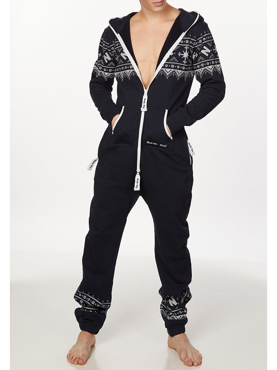 men's holiday onesie pajamas