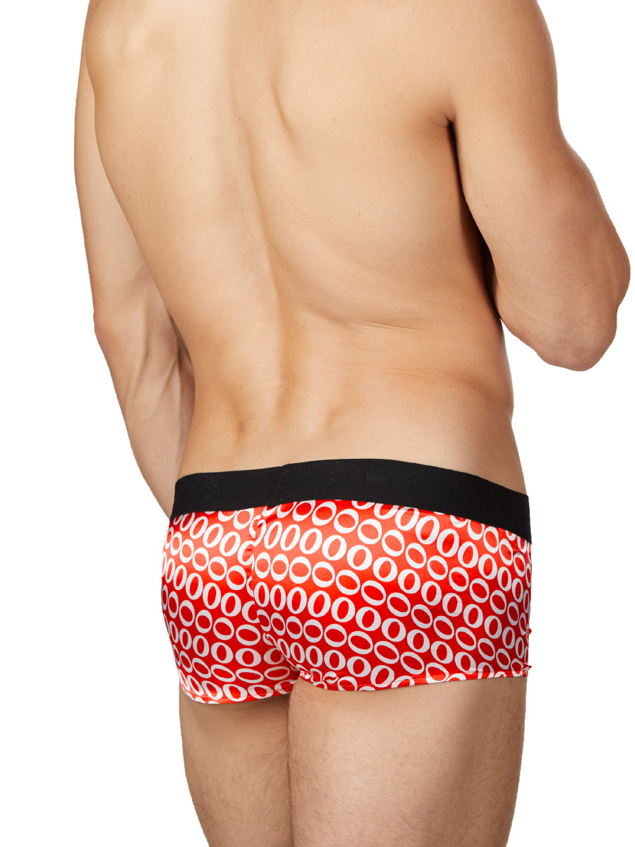 Men's satin boxer briefs