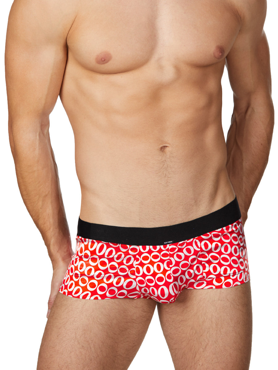 Men's satin boxer briefs