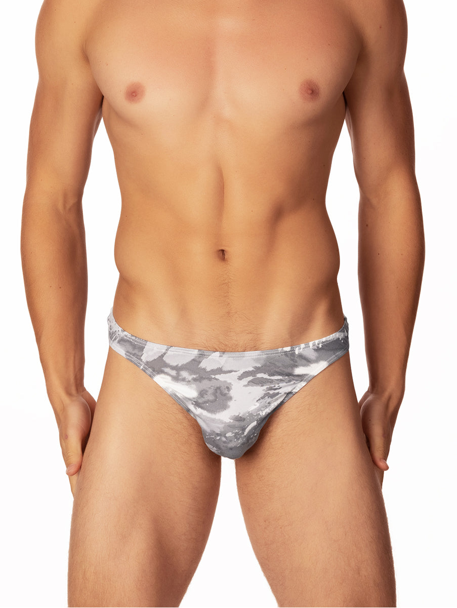 men's modal tie-dye thong