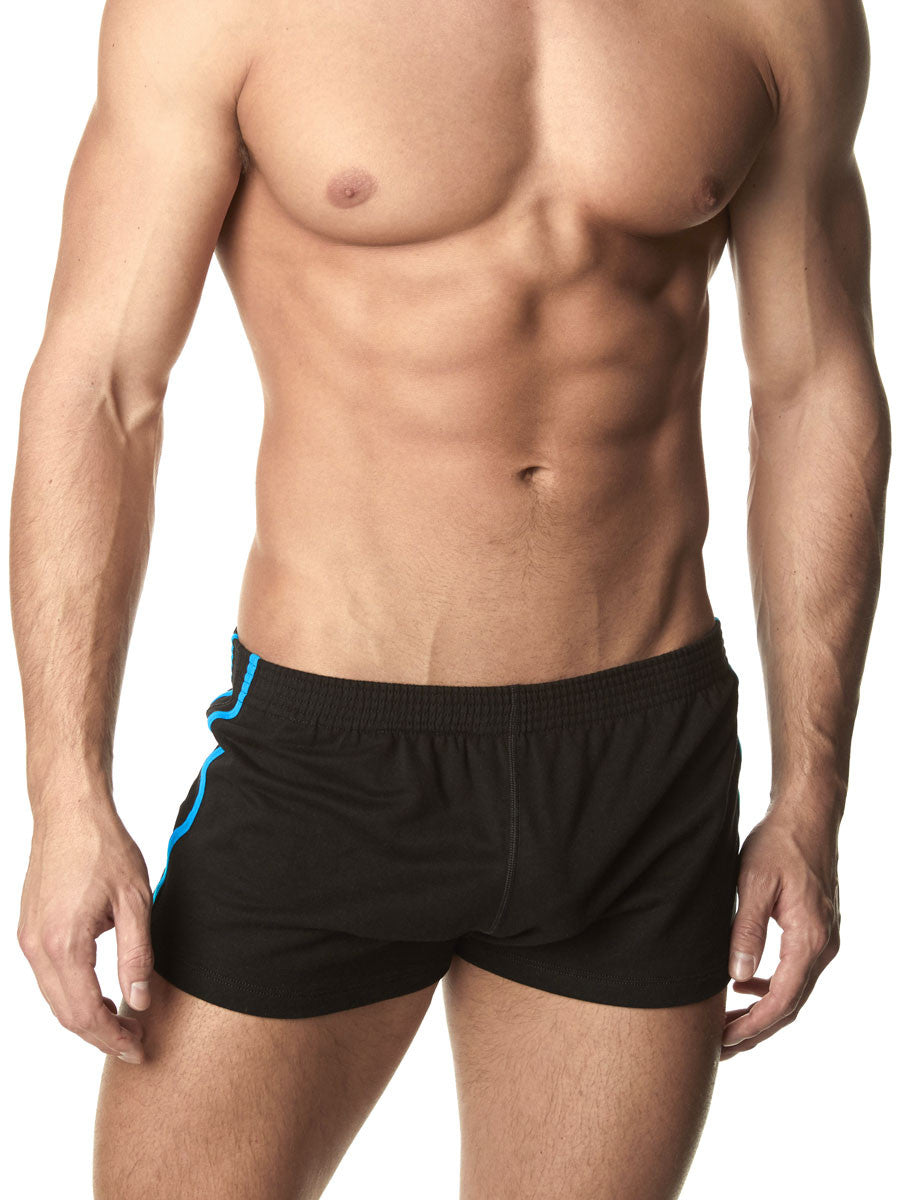 Men's Black Fleece Booty Shorts