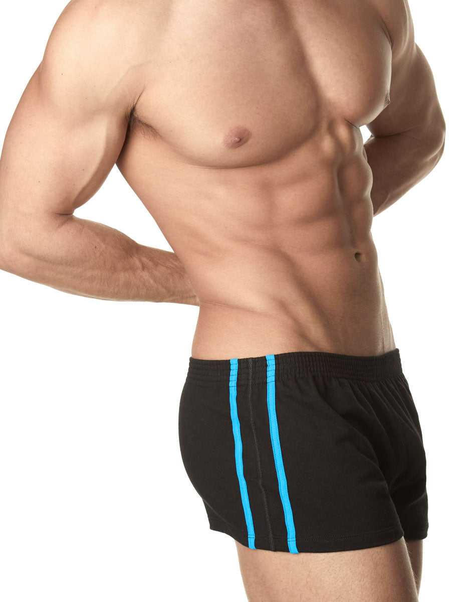 Men's Black Fleece Booty Shorts