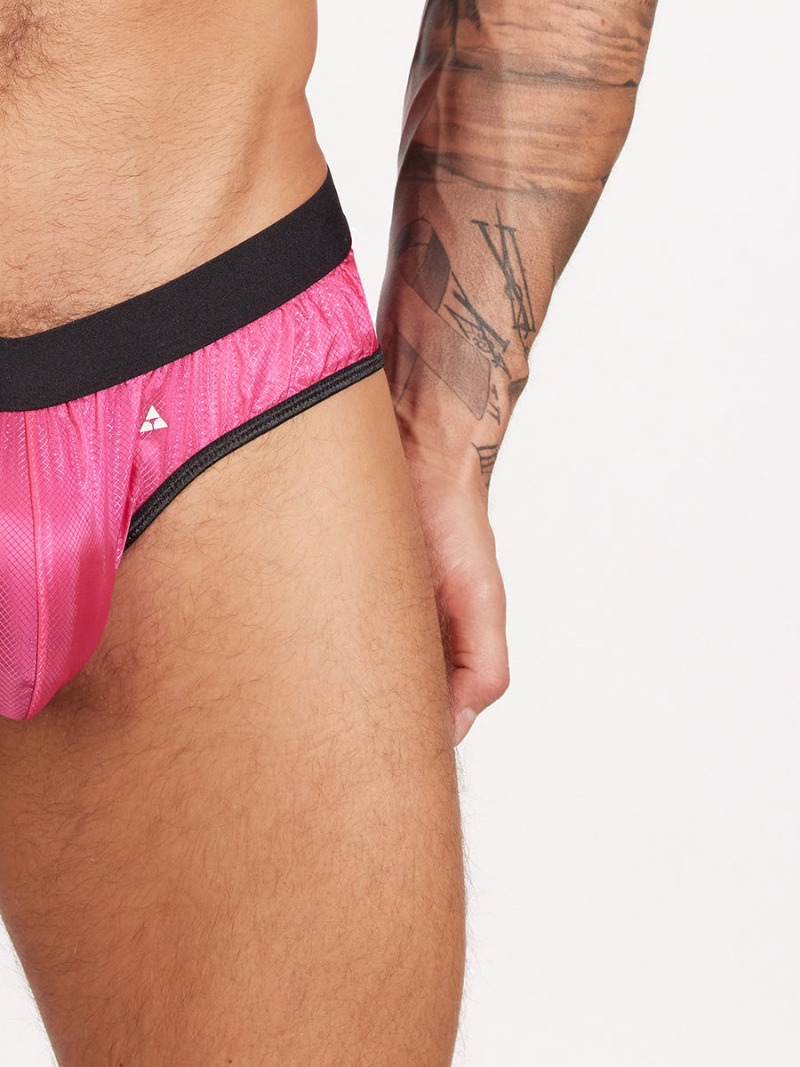 men's ripstop jock strap pink - Body Aware