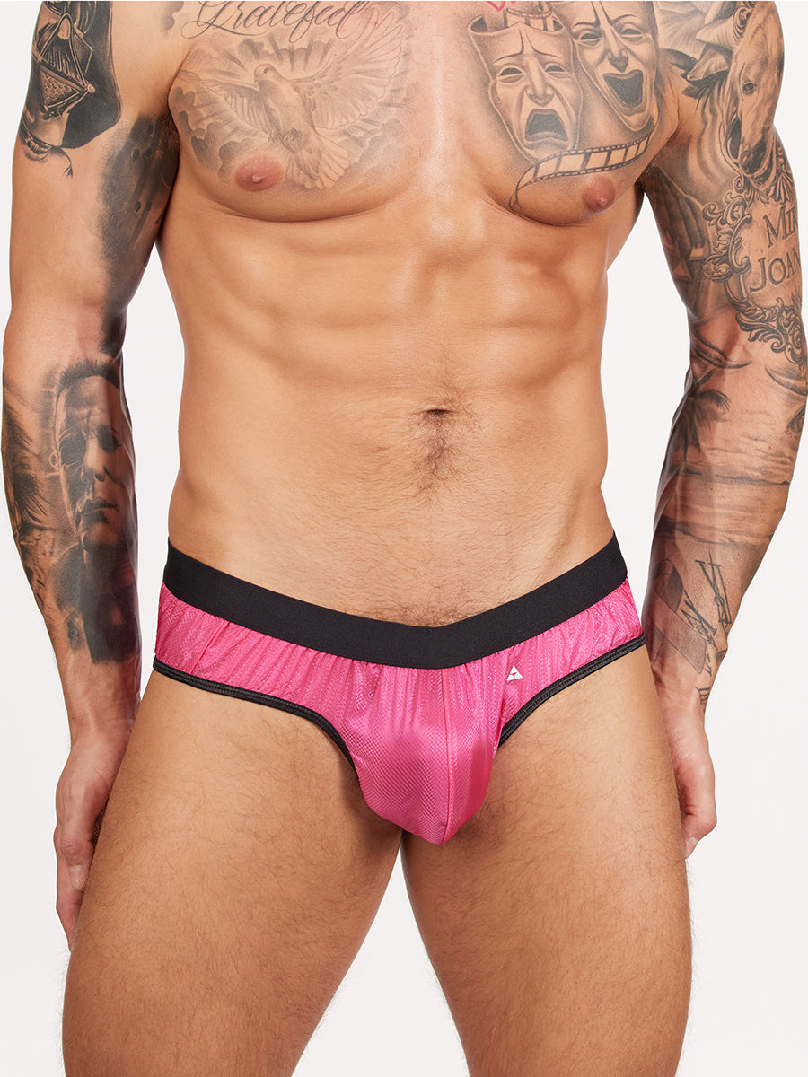 men's ripstop jock strap pink - Body Aware