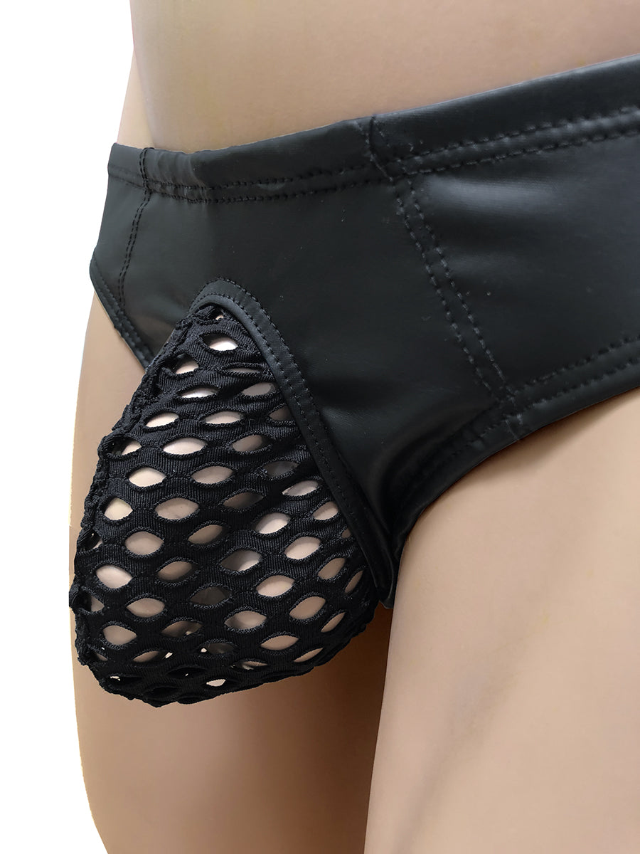 Men's mesh cod piece underwear