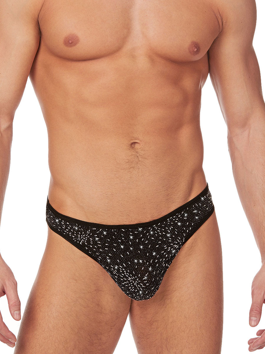 Men's sparkly thong