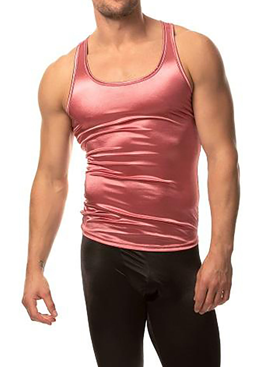 Dazzling Satin Tank