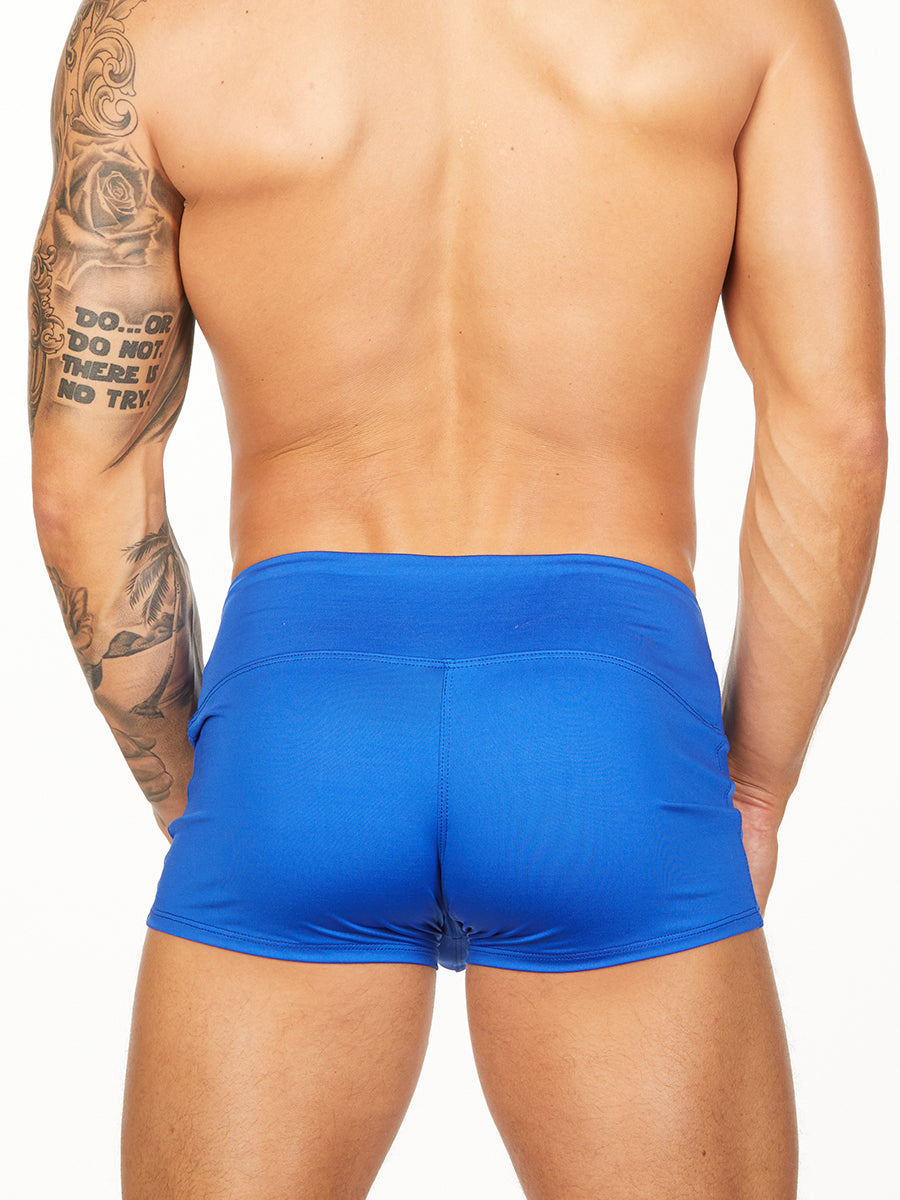 men's blue sport shorts